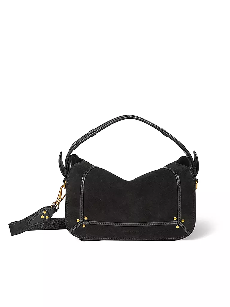 JEROME DREYFUSS | Ledertasche - Umhängetasche PEPITO Small | Negro