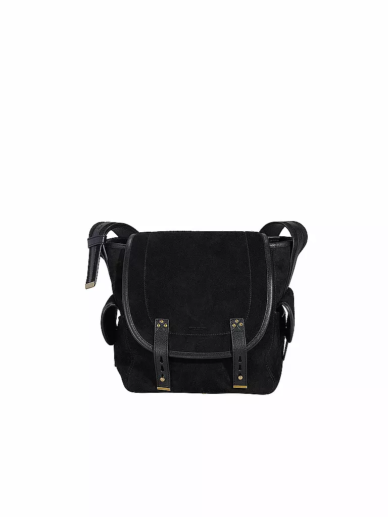 JEROME DREYFUSS | Ledertasche - Umhängetasche STAN Large | Negro