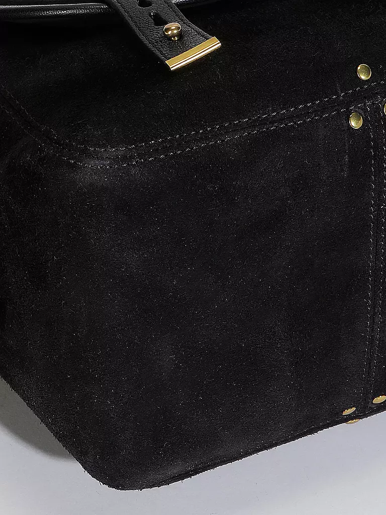 JEROME DREYFUSS | Ledertasche - Umhängetasche STAN Large | Negro