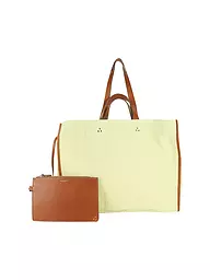 JEROME DREYFUSS | Leinentasche - Shopper LEON Large | Amarillo
