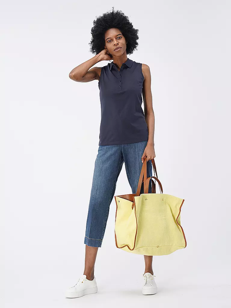 JEROME DREYFUSS | Leinentasche - Shopper LEON Large | Amarillo