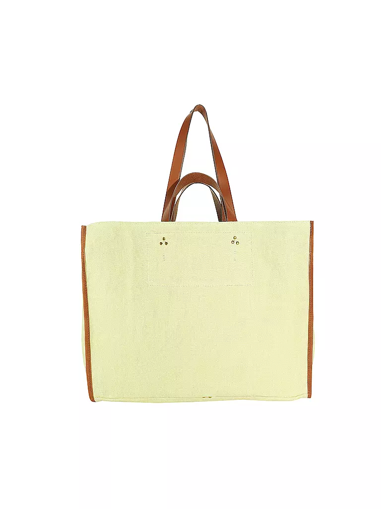 JEROME DREYFUSS | Leinentasche - Shopper LEON Large | Amarillo