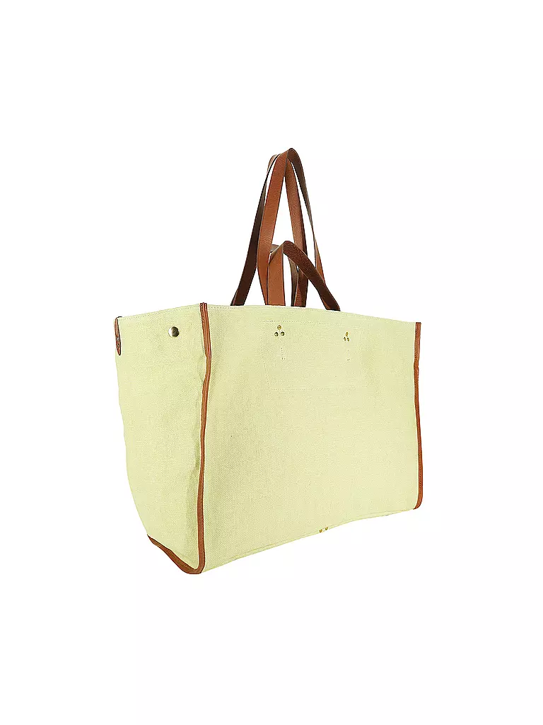 JEROME DREYFUSS | Leinentasche - Shopper LEON Large | Amarillo