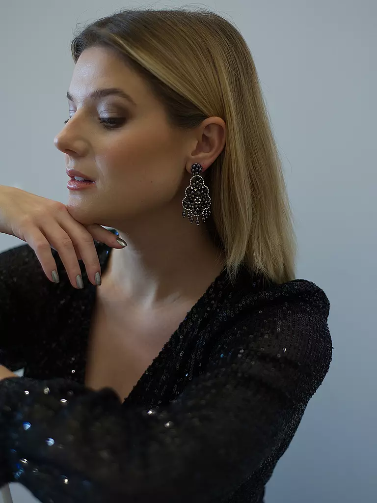 JEVILLERY | Pendientes | Negro