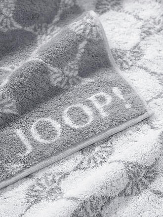 JOOP | Toalla de sauna "Cornflower" 80x200cm (plateada)