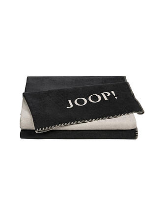 JOOP | Manta para el hogar "Uni Doubleface" 150x200cm (Antracita-Ash)