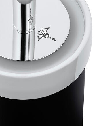JOOP | Conjunto de WC independiente con portarrollos Chromeline Black 70cm