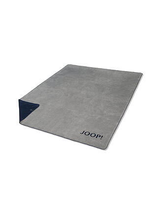 JOOP | Manta para el hogar - Plaid 150x200cm Uni Doubleface Plata/Navy