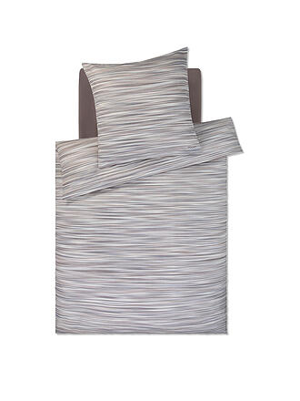 JOOP | Ropa de cama de satén VIVID 2x 70x90cm/200x200cm Stone