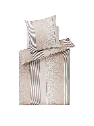 JOOP | Ropa de cama de satén LEO 70x90cm / 140x200cm arena