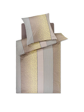 JOOP | Ropa de cama de satén LEO 70x90cm / 140x200cm Vainilla