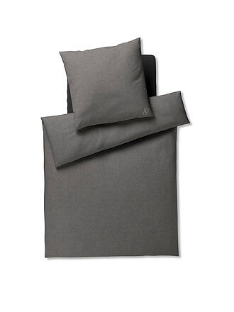 JOOP | Ropa de cama de franela SOFT 70x90cm/140x200cm Antracita