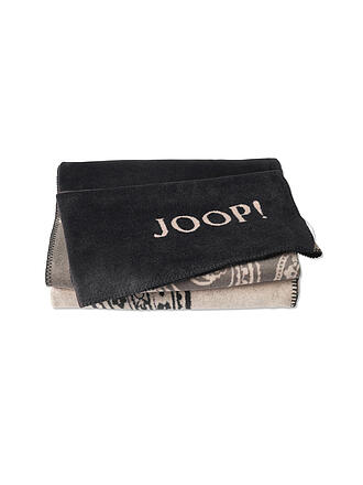 JOOP | Manta - Plaid 150x200cm JOOP! PAISLEY Stripes Negro