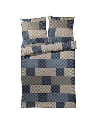 JOOP | Ropa de cama de satén 70x90 / 140x200cm Piedra