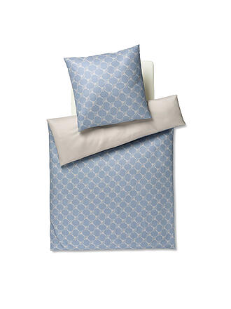 JOOP | Ropa de cama de satén Cornflower 70x90cm/140x200cm Bright Blue