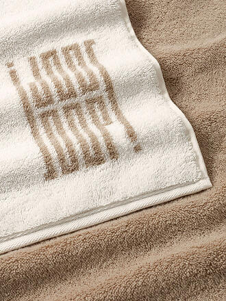 JOOP | Toalla de ducha 80x150cm BARS DOUBLEFACE Crema