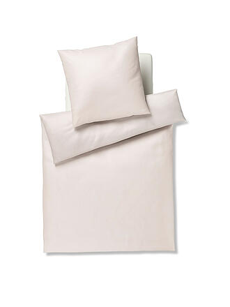 JOOP | Ropa de cama de satén HERRINGBONE 70x90cm/140x220cm Crema