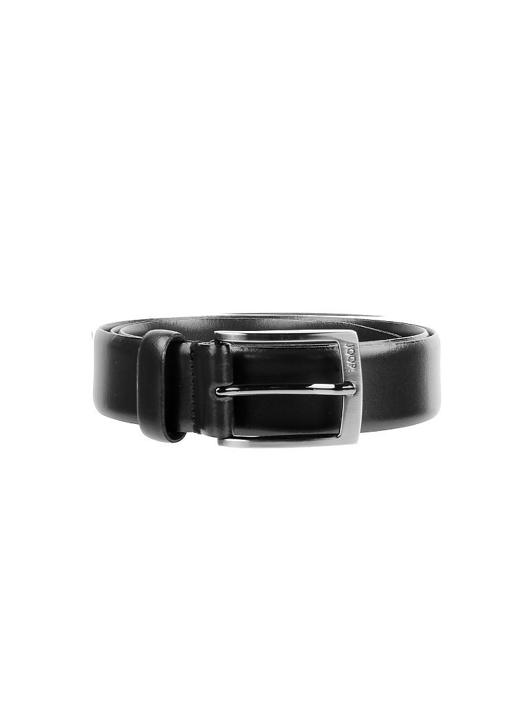 Joop Cinturón de cuero negro 120