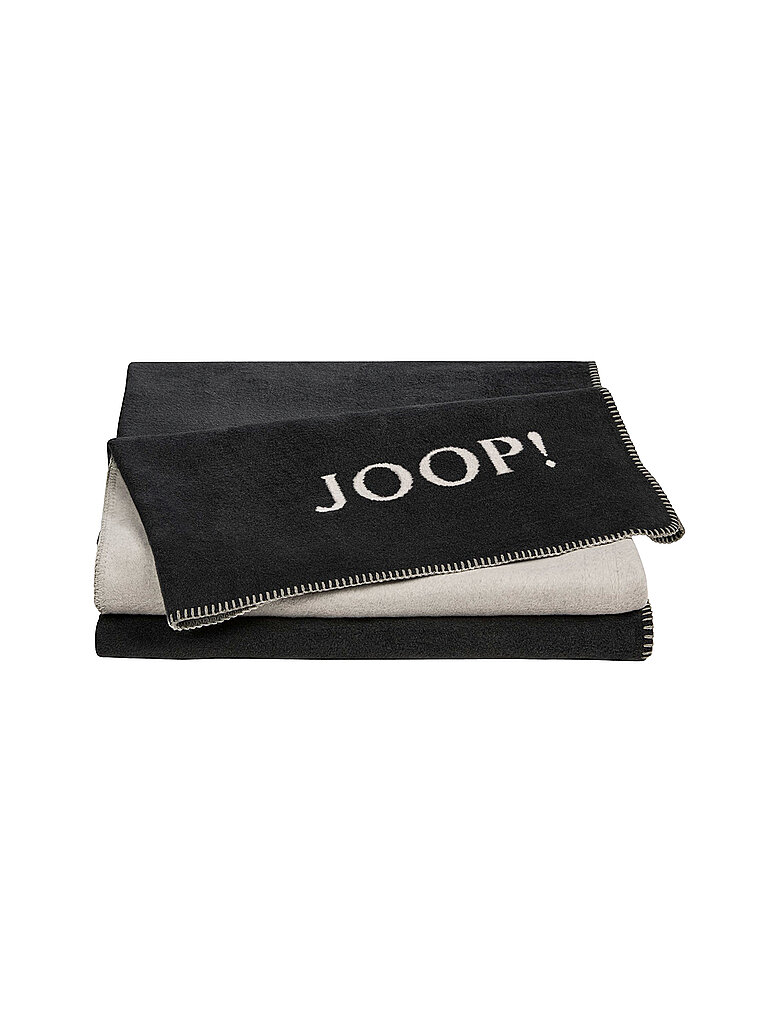 JOOP Manta para el hogar Uni Doubleface 150x200cm (Antracita-Ash) gris