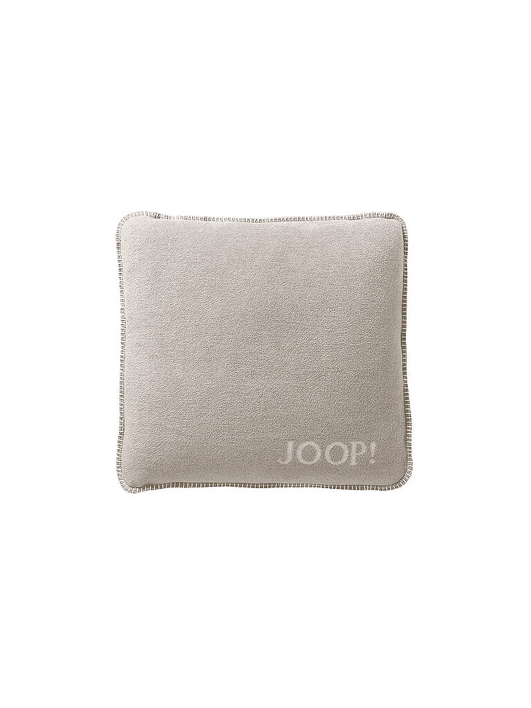 Joop Funda de cojín Uni Doubleface 50x50cm (Ecru-Feder) crema
