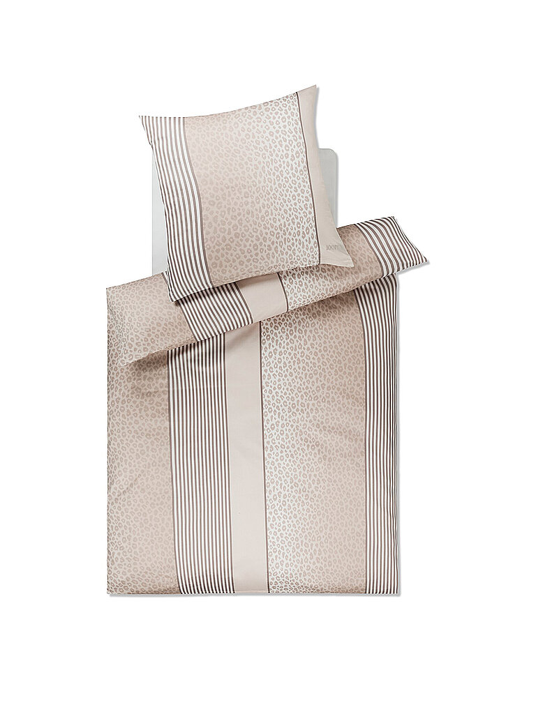 Joop Ropa de cama de satén LEO 70x90cm / 140x200cm arena beige