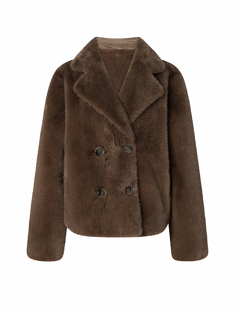 Joop Chaqueta reversible con aspecto de piel ORSINA marrón 42