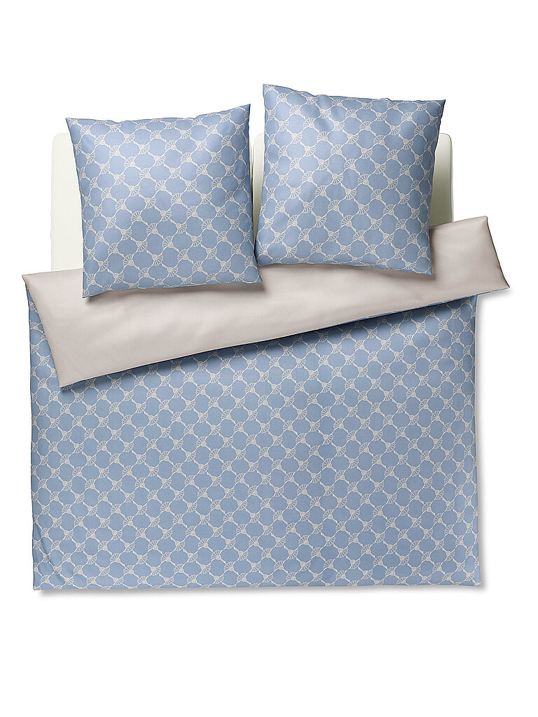 Joop Ropa de cama de satén Cornflowe 2x 70x90cm / 200x200cm Azul brillante azul claro
