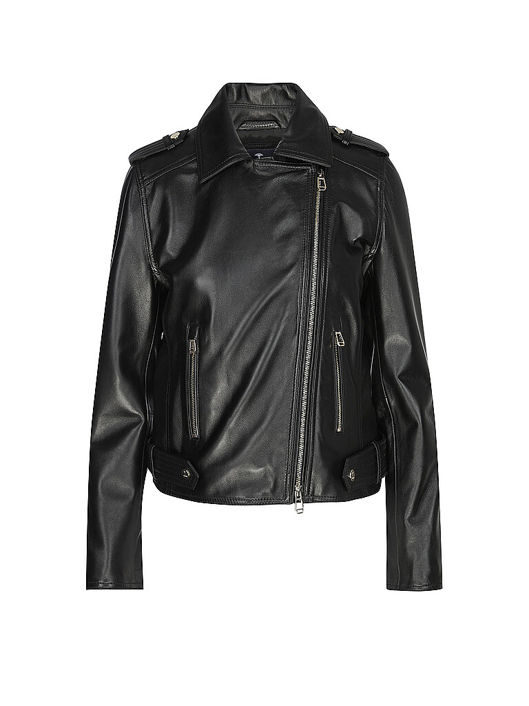 Joop Chaqueta de cuero LE58LINA negro 34