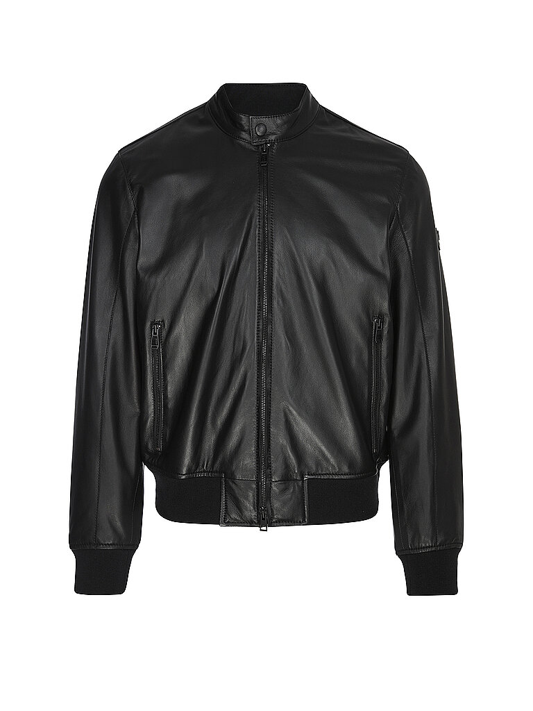 Joop Chaqueta de cuero BAMOR negro 46