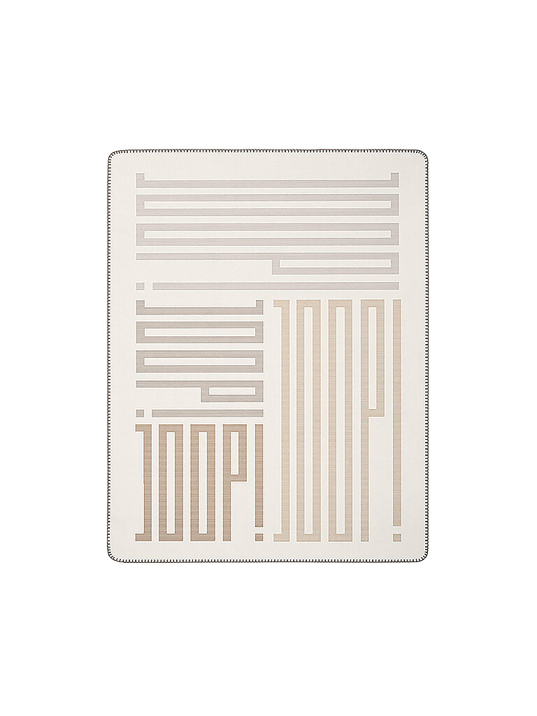 Joop Manta para el hogar 150x200cm ! BARS Natur beige
