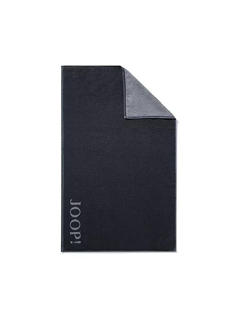 JOOP | Alfombra de baño "Doubleface" 50x80cm (Negro) | Negro