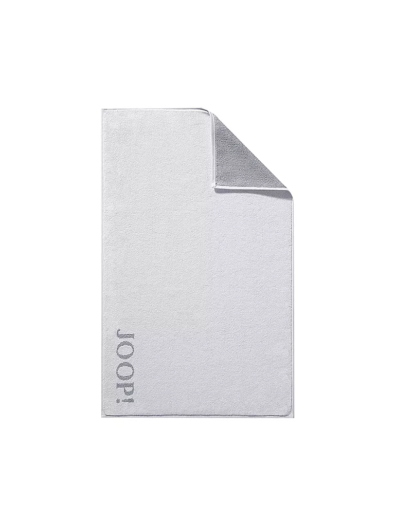 JOOP | Alfombra de baño "Doubleface" 50x80cm (Plata) | Gris