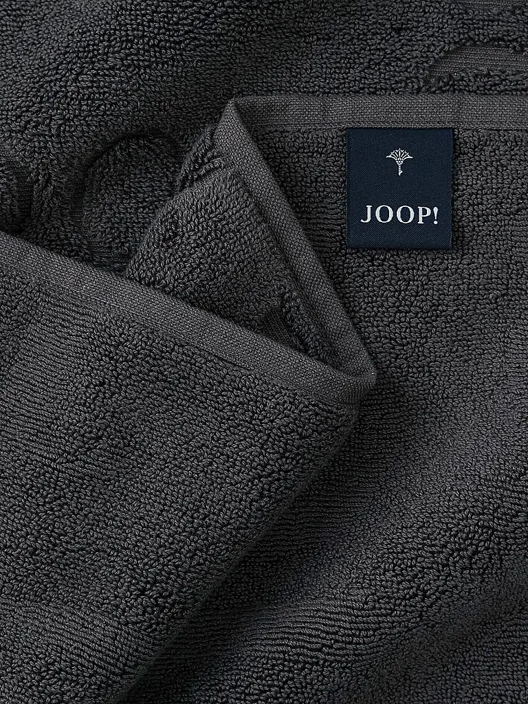 JOOP | Alfombra de baño 50x80cm STUDIO REPEAT Basalto | Negro