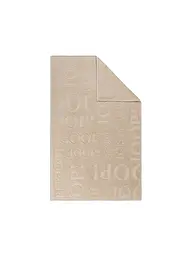 JOOP | Alfombra de baño 50x80cm STUDIO REPEAT Blanco | Beige