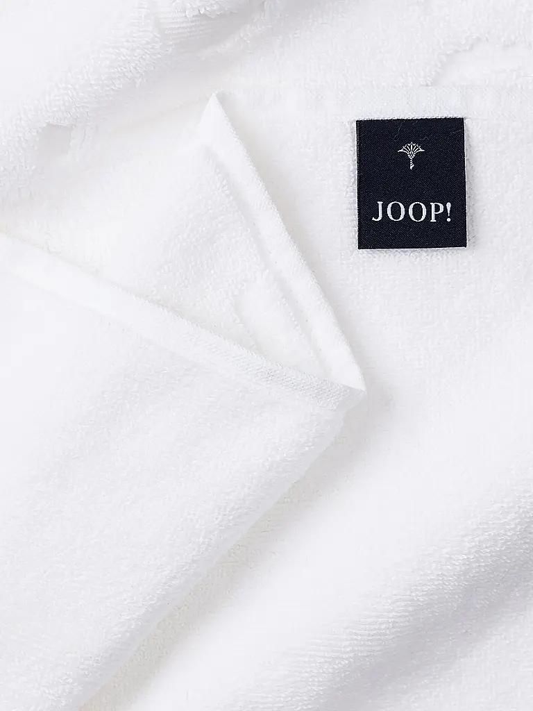JOOP | Alfombra de baño 50x80cm STUDIO REPEAT Blanco | Blanco