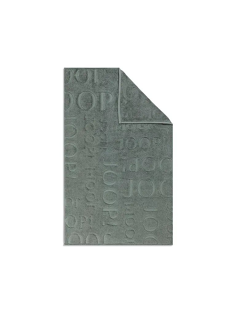 JOOP | Alfombra de baño 50x80cm STUDIO REPEAT Eukalptus | Verde oscuro