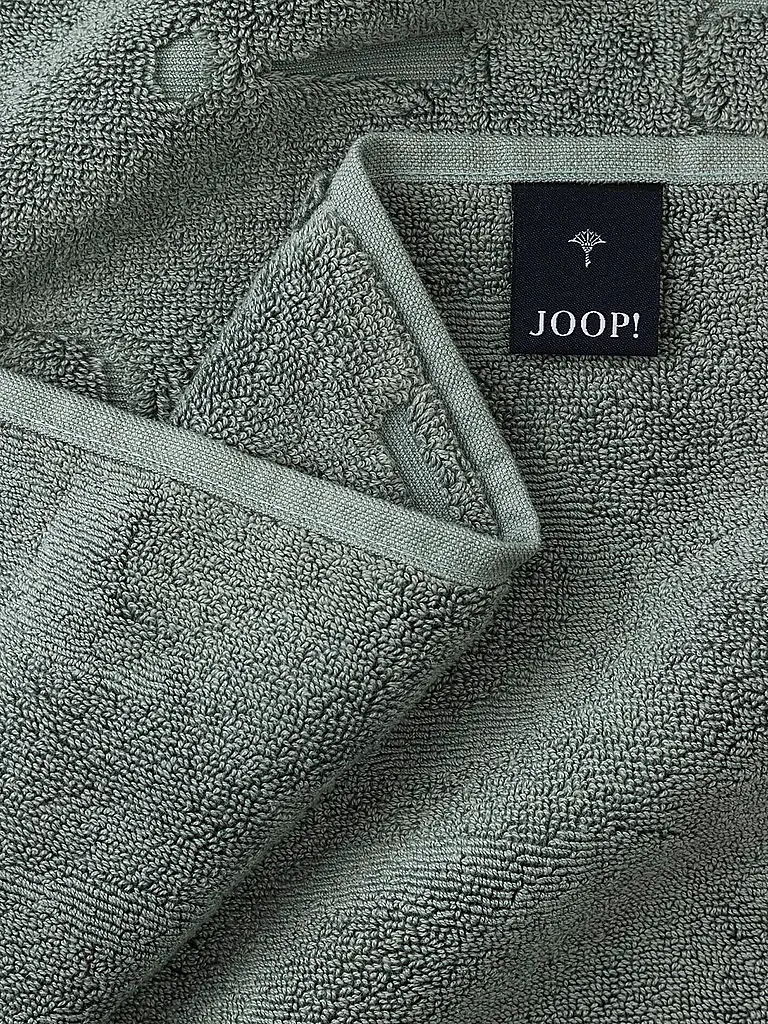 JOOP | Alfombra de baño 50x80cm STUDIO REPEAT Eukalptus | Verde oscuro
