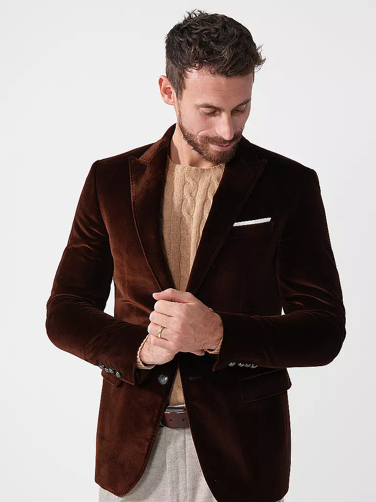 JOOP | Blazer ajustado | Marrón
