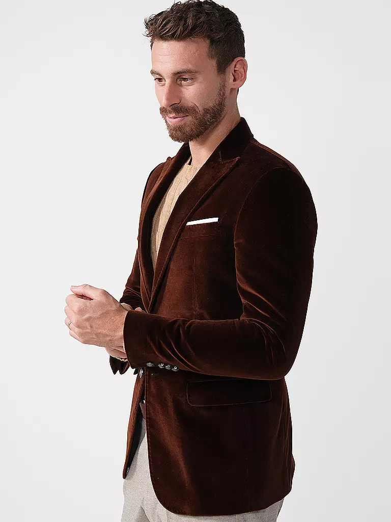 JOOP | Blazer ajustado | Marrón