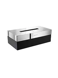 JOOP | Caja de pañuelos Chromeline 23x12cm | Negro