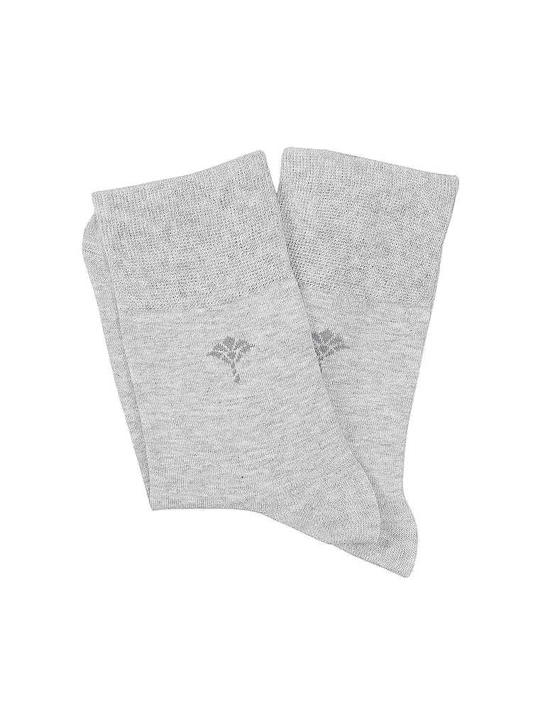 JOOP | Calcetines DAILY GLAM, paquete de 2, gris jaspeado | Gris claro