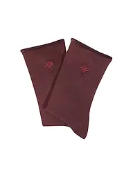 JOOP | Calcetines, paquete de 2, negro blanco | Rojo oscuro