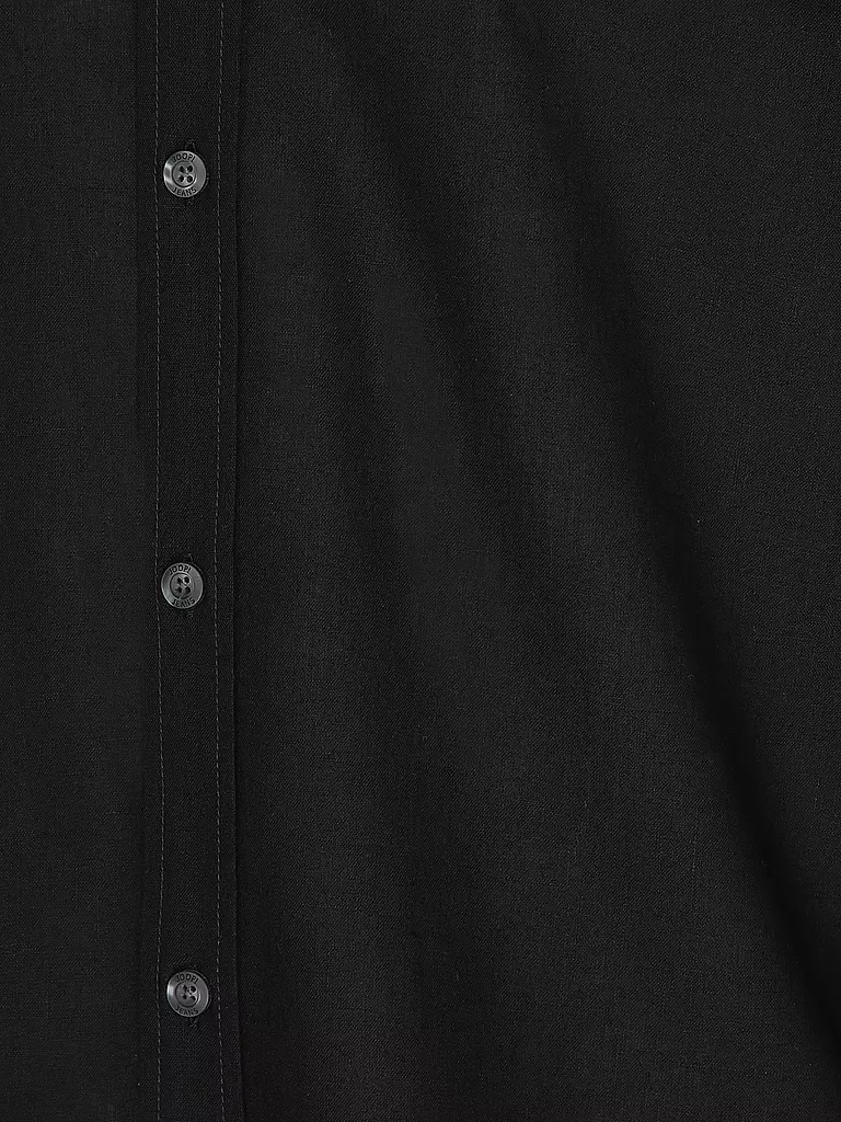 JOOP | Camisa Slim Fit HANSON
Marca: JOOP
Color: negro
Categorías: Moda, Hombre

Largo de manga: Manga larga
Material: Lino, Algodón
Forma del cuello: Cuello Kent
Diseño: Liso
Corte (Prenda superior): Slim
Estilo: Smart Business
Detalles: Jaspeado | Negro