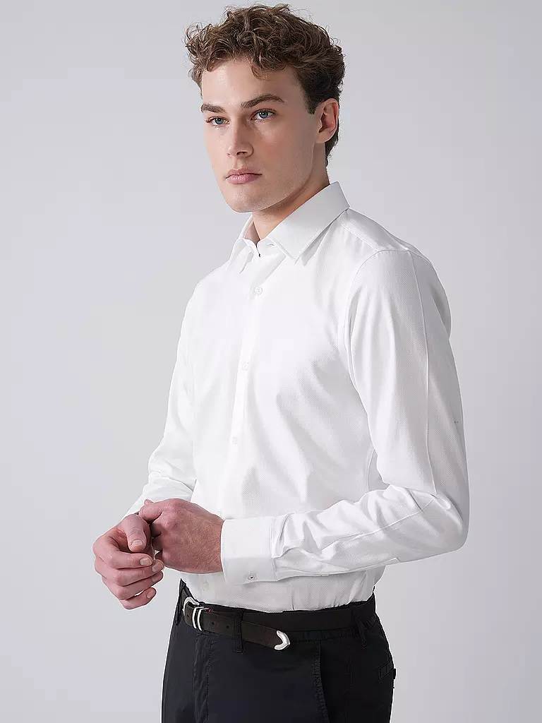 JOOP | Camisa Slim Fit PIERCE | Blanco