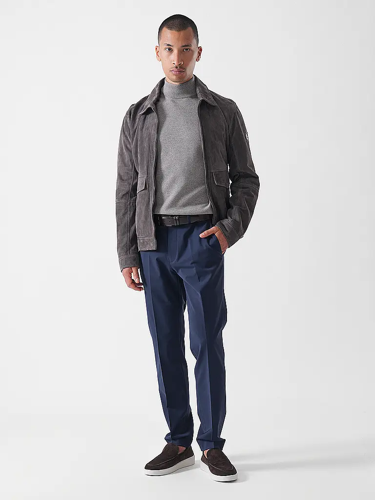 JOOP | Chaqueta de cuero | Gris