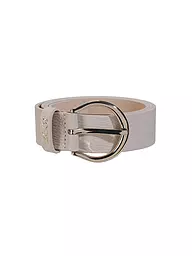 JOOP | Cinturón de cuero CLASSIC | Crema