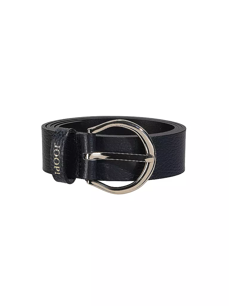 JOOP | Cinturón de cuero CLASSIC | Azul oscuro