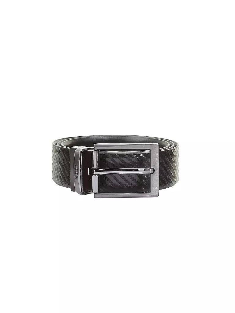 JOOP | Cinturón de cuero reversible | Negro