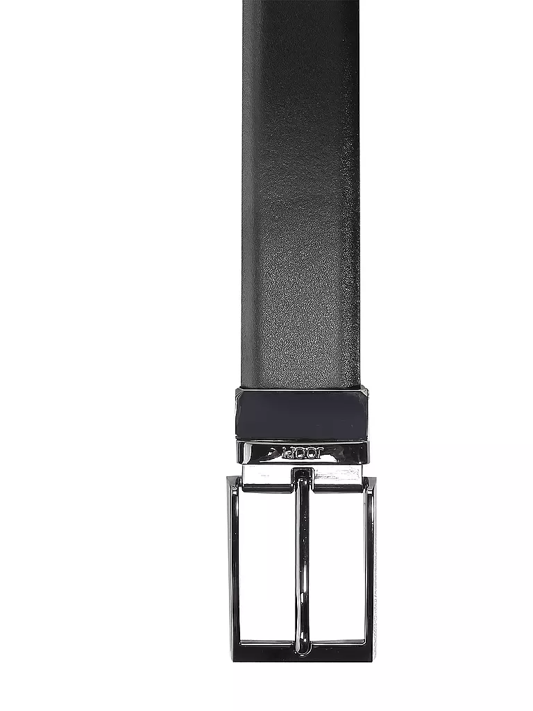 JOOP | Cinturón de cuero reversible | Negro