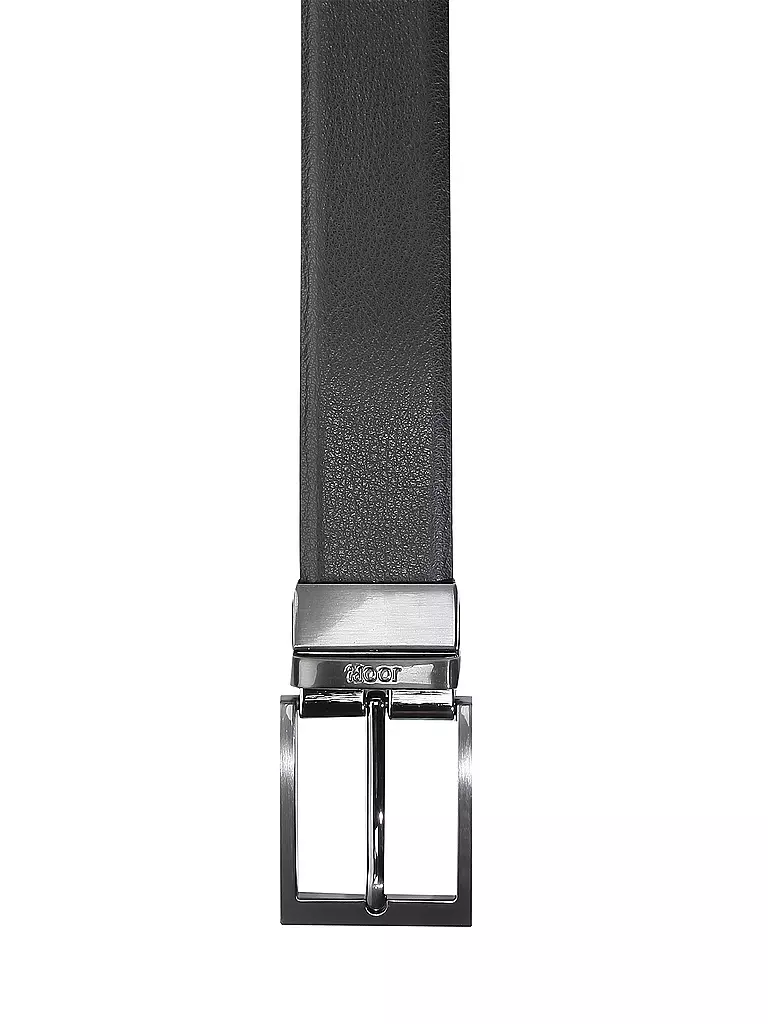 JOOP | Cinturón de cuero reversible | Negro